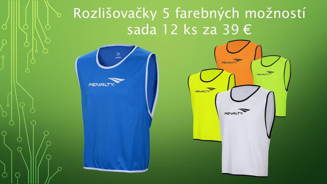 Sada 12 ks ROZLIŠOVÁK PENALTY - 660501.sada12.biela.10